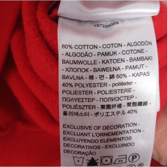 Levi's red sweatshirt size XL - Picture 6 of 7